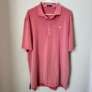 Men’s Turtleson Red Short Sleeve Golf Polo Shirt - Size XL - EUC